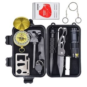 Professional 10 in 1 Emergency Survival Kit